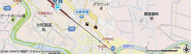 滋賀県甲賀市甲賀町大原市場7-1周辺の地図