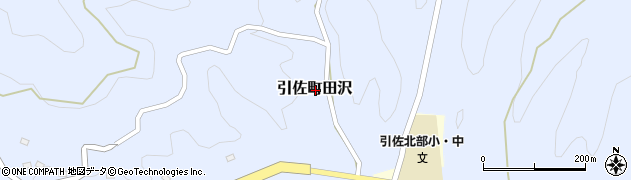 静岡県浜松市浜名区引佐町田沢周辺の地図