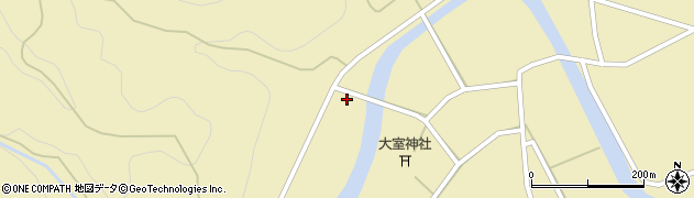愛知県新城市上吉田（川上）周辺の地図
