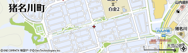 兵庫県猪名川町（川辺郡）白金周辺の地図