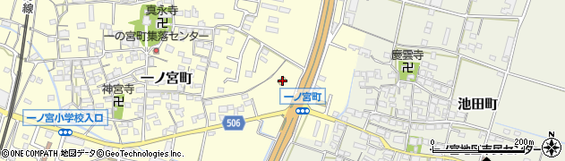 三重県鈴鹿市一ノ宮町1348周辺の地図