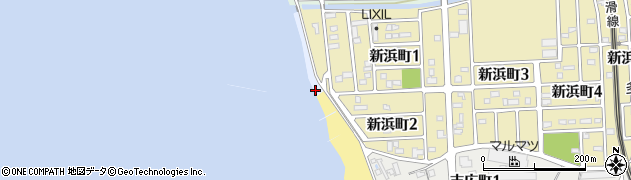 愛知県常滑市榎戸（浜新田）周辺の地図