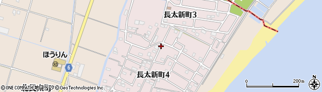 三重県鈴鹿市長太新町周辺の地図