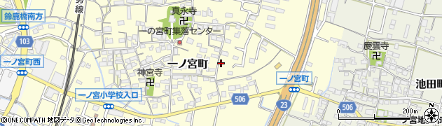三重県鈴鹿市一ノ宮町1282周辺の地図