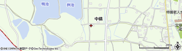 兵庫県姫路市林田町中構213周辺の地図