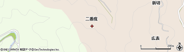 愛知県岡崎市鹿勝川町（二番度）周辺の地図