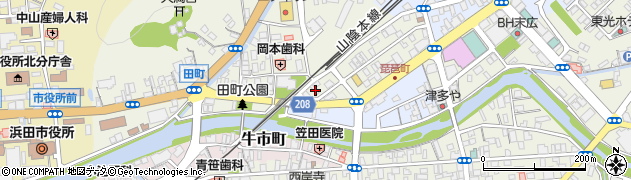 島根県浜田市田町1550周辺の地図