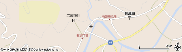 岡山県高梁市有漢町有漢2155周辺の地図