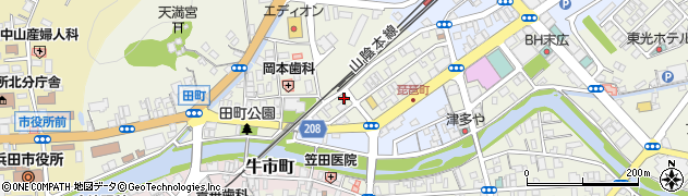 島根県浜田市田町1560周辺の地図