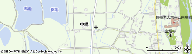 兵庫県姫路市林田町中構132周辺の地図