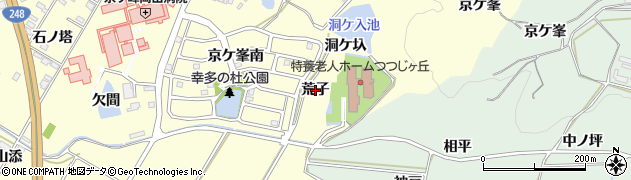 愛知県幸田町（額田郡）坂崎（荒子）周辺の地図