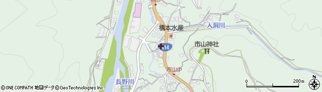 静岡県伊豆市市山525周辺の地図