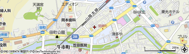 島根県浜田市田町1647周辺の地図