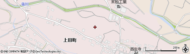 三重県鈴鹿市上田町周辺の地図