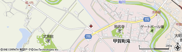 滋賀県甲賀市甲賀町滝2142周辺の地図