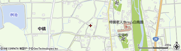 兵庫県姫路市林田町中構68周辺の地図