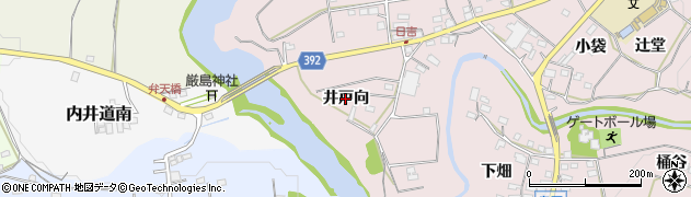愛知県新城市日吉（井戸向）周辺の地図