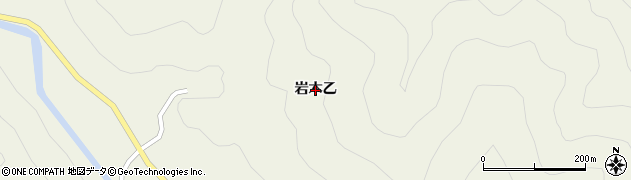 兵庫県上郡町（赤穂郡）岩木（乙）周辺の地図