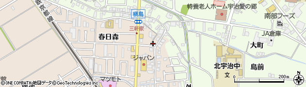京都府宇治市小倉町久保2周辺の地図