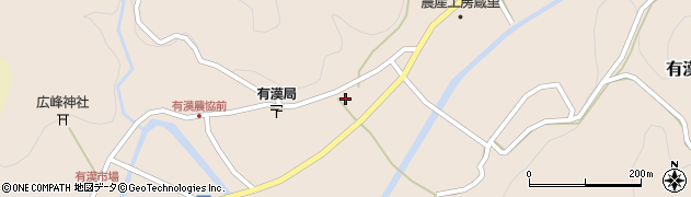 岡山県高梁市有漢町有漢2489周辺の地図