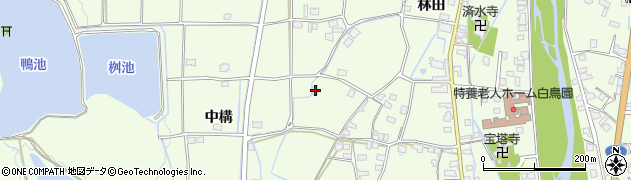 兵庫県姫路市林田町中構22周辺の地図