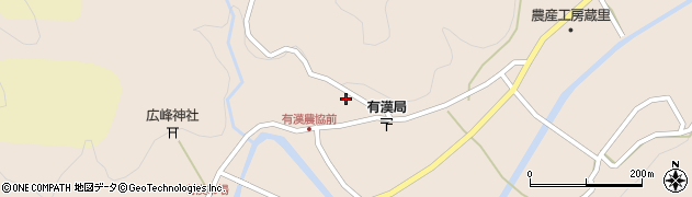 岡山県高梁市有漢町有漢2658周辺の地図