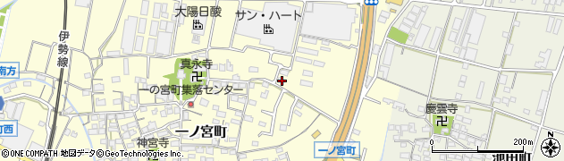 三重県鈴鹿市一ノ宮町1424周辺の地図