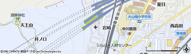 京都府大山崎町（乙訓郡）大山崎（西山田）周辺の地図