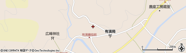 岡山県高梁市有漢町有漢2667周辺の地図