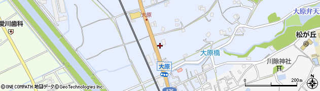 ローソン三田大原店周辺の地図