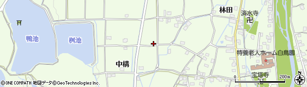 兵庫県姫路市林田町中構135周辺の地図