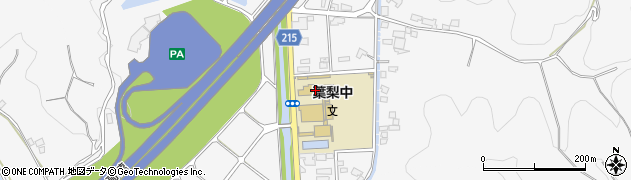 藤枝市立葉梨中学校周辺の地図