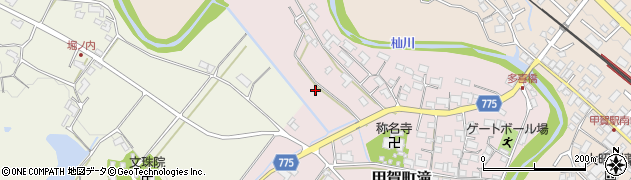 滋賀県甲賀市甲賀町滝2912周辺の地図