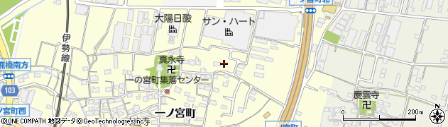 三重県鈴鹿市一ノ宮町1429周辺の地図