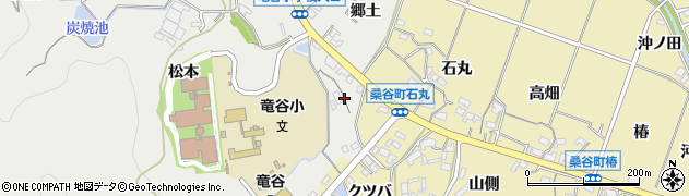 愛知県岡崎市竜泉寺町（赤羽根）周辺の地図