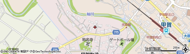 滋賀県甲賀市甲賀町滝2302周辺の地図