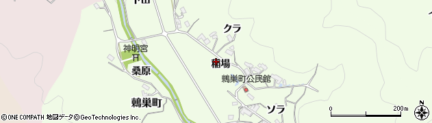 愛知県岡崎市鶇巣町（稲場）周辺の地図