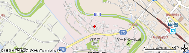 滋賀県甲賀市甲賀町滝2313周辺の地図