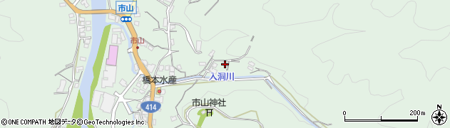 静岡県伊豆市市山332周辺の地図