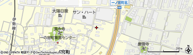 三重県鈴鹿市一ノ宮町1418周辺の地図