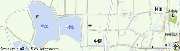 兵庫県姫路市林田町中構175周辺の地図