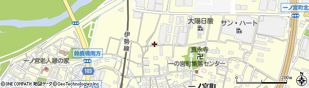 三重県鈴鹿市一ノ宮町1142周辺の地図