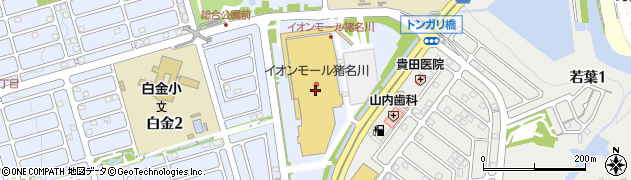 イオン猪名川店周辺の地図