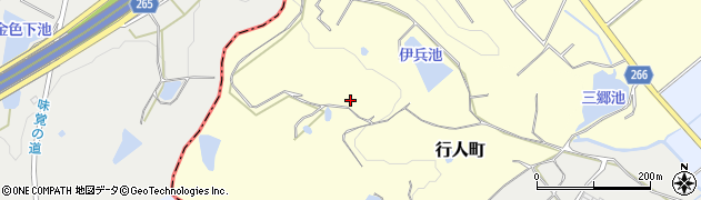 愛知県半田市行人町周辺の地図