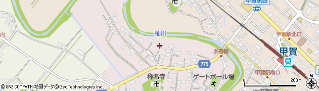 滋賀県甲賀市甲賀町滝2309周辺の地図
