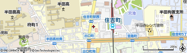 アイカワホーム株式会社　半田店周辺の地図