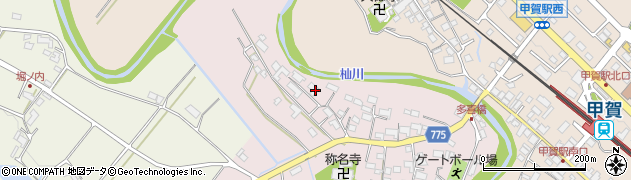 滋賀県甲賀市甲賀町滝2326周辺の地図