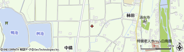 兵庫県姫路市林田町中構122周辺の地図