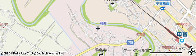滋賀県甲賀市甲賀町滝2316周辺の地図