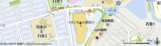 マジックミシン猪名川店周辺の地図